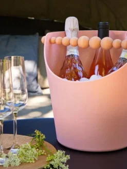 Aarikka Saunatarvikkeet|Saunakiulu Nuppu pinkki