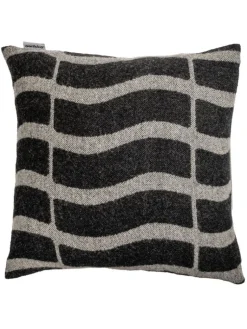 Aarikka Sisustustekstiilit|tyynynpäällinen Maius 43x43 cm musta