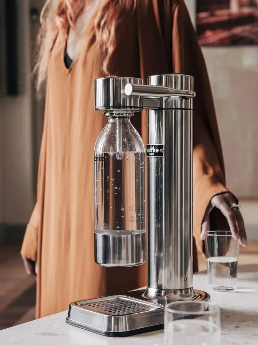 hiilihapotuslaite Carbonator III, polished steel>Aarke New