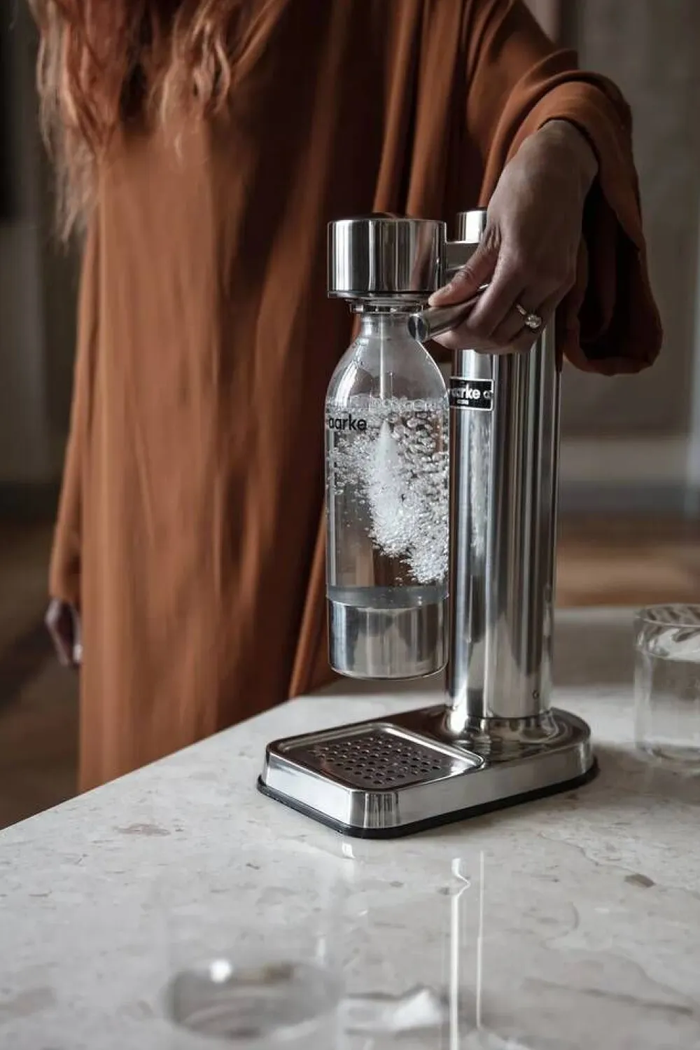 hiilihapotuslaite Carbonator III, polished steel>Aarke New