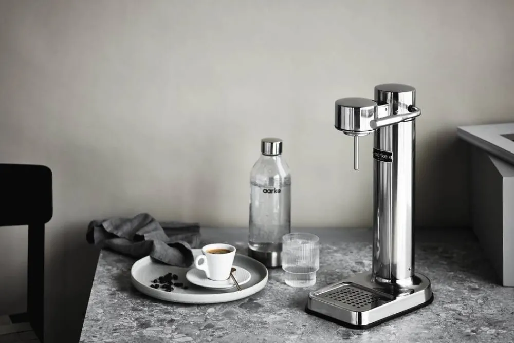 hiilihapotuslaite Carbonator III, polished steel>Aarke New