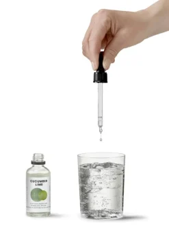 Aarke Muut Keittiön Pienkoneet|makutipat Flavour Drops, cucumber lime 50 ml