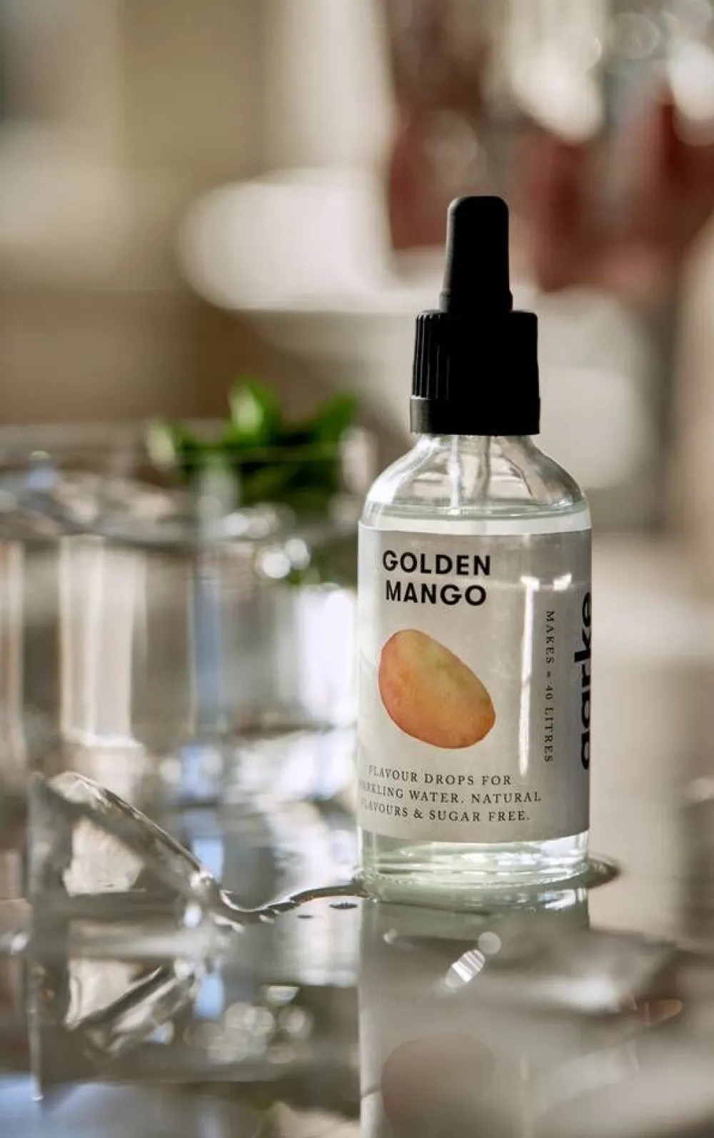 makutipat Flavour Drops, golden mango 50 ml 6 kpl/pkt>Aarke Discount