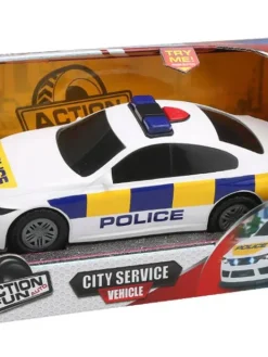 Action Fun Ajoneuvot Ja Radat|poliisiauto kitkamoottorilla