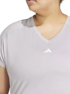 Adidas Treenivaatteet|treenipaita Essentials V-neck tee W IX0357 V.lila