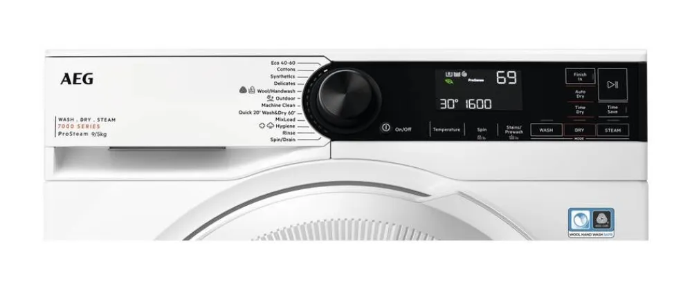 kuivaava pesukone 6/9 kg LWR732A96K>Aeg Outlet