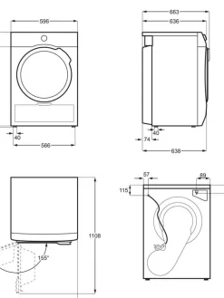 kuivausrumpu 8 kg TR722L84O><noscript><img width=