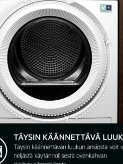 Aeg Pyykinpesu|kuivausrumpu TR832J84F 8 kg kondensoiva