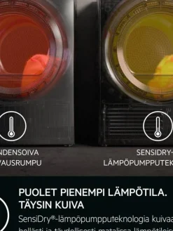 Aeg Pyykinpesu|kuivausrumpu TR832J84F 8 kg kondensoiva