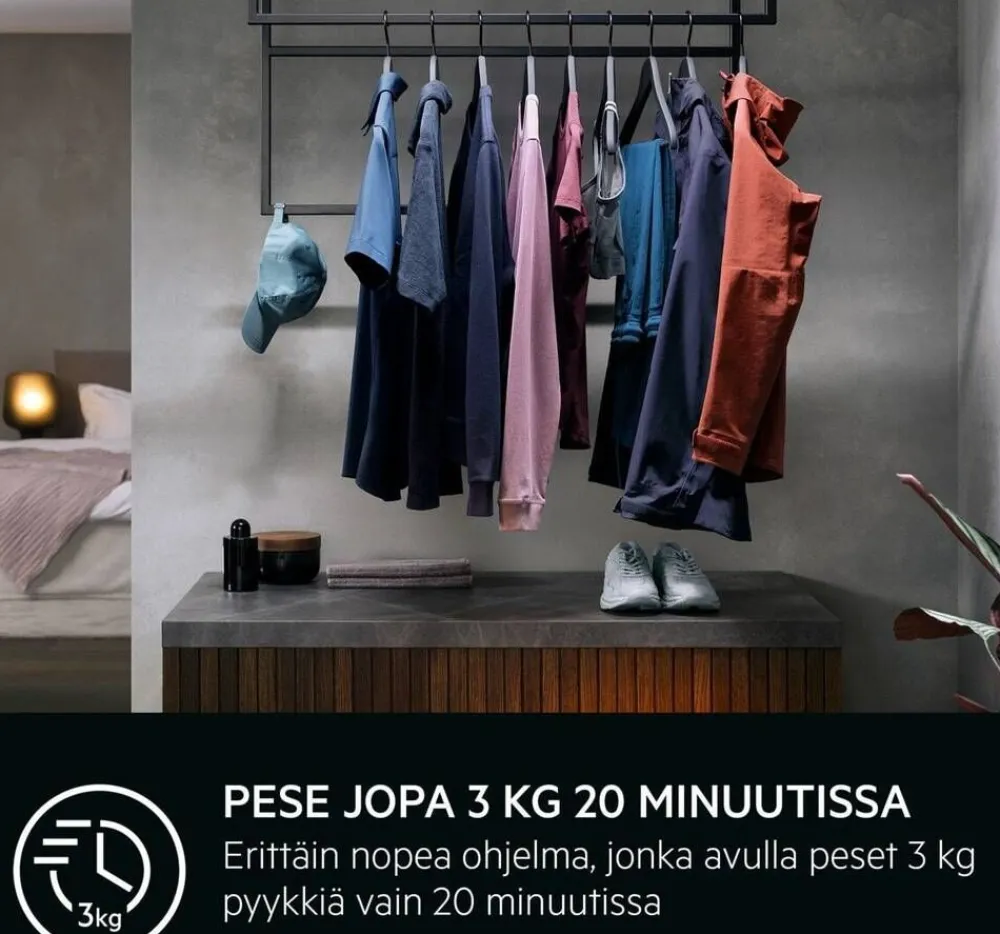 Aeg Pyykinpesu|pesukone 9 kg LR834N96