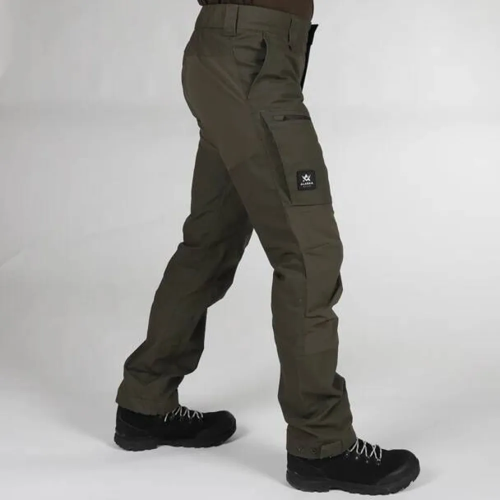Alaska Vaellus- Ja Metsästysvaatteet|Ulkoilu|housut Trekking Lite Pro OLIVE