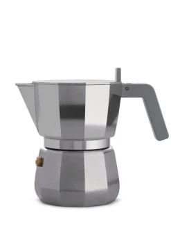 MOKA Espresso pannu 3:lle kupille alumiini>Alessi Clearance