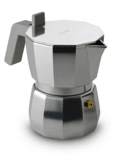 MOKA Espresso pannu 3:lle kupille alumiini>Alessi Clearance