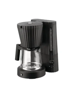 Plisse kahvinkeitin 10 kuppia/1,5 L musta>Alessi Best