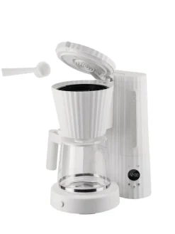 Alessi Kahvi Ja Kuumat Juomat|Plisse kahvinkeitin 10 kuppia/1,5 L valkoinen