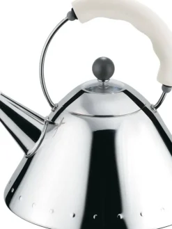 Alessi Juoma- Ja Baaritarvikkeet|Tarjoilu|Vesipannu viheltävä valkoinen