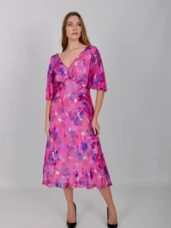 Allison Lyhyet Juhlamekot|mekko 6160 22 Fuchsia