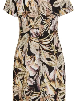 Allison Lyhyet Juhlamekot|mekko 6089 Beige / Multicolor