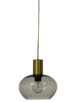 Sisustusvalaisimet|Aneta Lighting Bell Ikkunavalaisin mattamessinki/savulasi