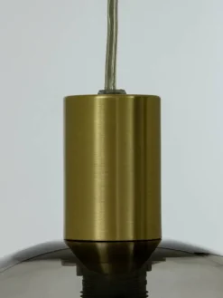 Sisustusvalaisimet|Aneta Lighting Bell Ikkunavalaisin mattamessinki/savulasi