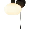 Sisustusvalaisimet|Aneta Lighting Bell seinävalaisin musta/valkoinen