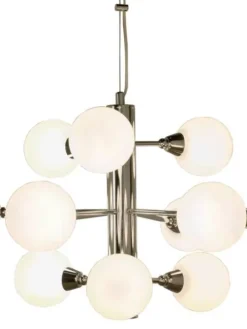 Sisustusvalaisimet|Aneta Lighting Fidelio 12-os. kattovalaisin kromi