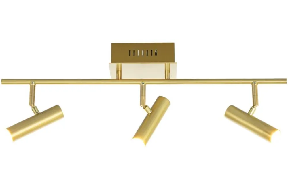 Sisustusvalaisimet|Aneta Lighting kattospotti Artic LED suora 3-os. mattamessinki