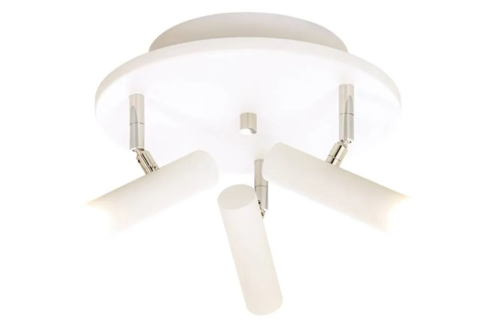 Aneta Lighting kattospotti Artic LED 3-os. pyöreä valkoinen/kromi> Best