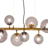 Aneta Lighting kattovalaisin Molekyl 9-os antiikki/savunharmaa> New