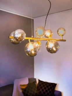 Aneta Lighting kattovalaisin Molekyl 9-os antiikki/savunharmaa><noscript><img width=
