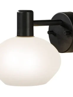 Kosteantilanvalaisimet|Aneta Lighting kylpyhuoneen seinävalaisin Elba musta