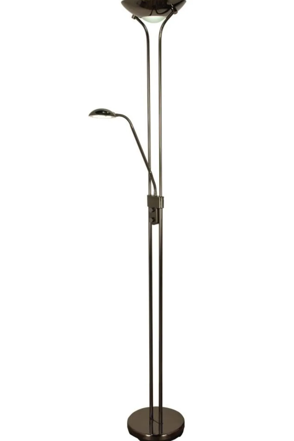 Aneta Lighting lattiavalaisin Nice LED uplight mustakromi> New