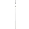 Sisustusvalaisimet|Aneta Lighting led lattiavalaisin Hero valkoinen/kromi