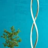 Aneta Lighting led lattiavalaisin Swirl teräs> Clearance