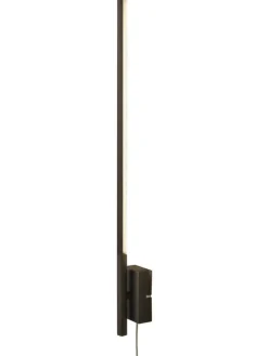 Sisustusvalaisimet|Aneta Lighting LED-seinävalaisin Stecco musta
