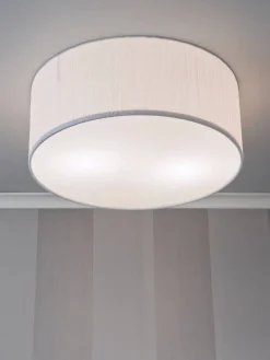 Sisustusvalaisimet|Aneta Lighting plafondi Bendir ø 38 valkoinen rypytetty
