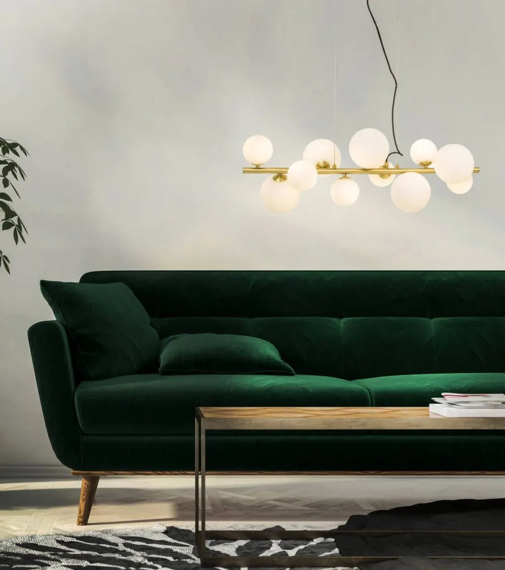 Aneta Lighting riippuvalaisin Molekyl 11-os. mattamessinki> Outlet