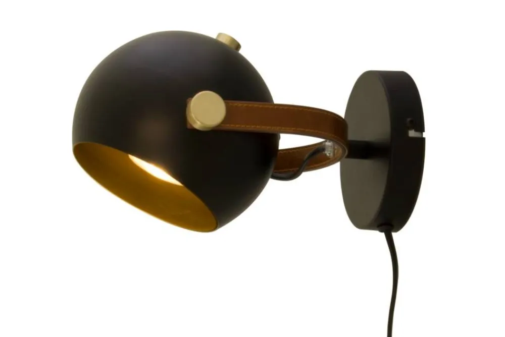 Sisustusvalaisimet|Aneta Lighting seinävalaisin Bow musta