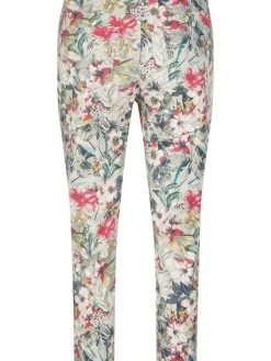 Anna Montana Shortsit Ja Caprit|housut Angelika Slim Fit 7/8 Athen Flower