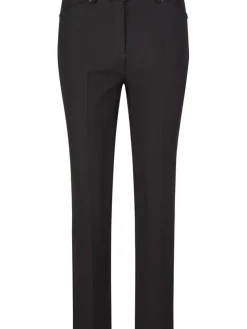 Anna Montana Housut|housut Angelika Slim Fit 1240 Basel Black /musta