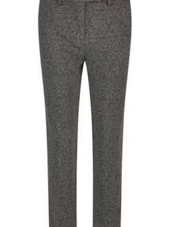 Anna Montana Housut|housut Rose Easy Fit Amaro Black / mustavalkoinen