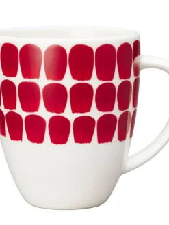 24h Tuokio muki 0,34 L puna/valkoinen>Arabia Outlet