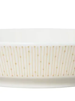 Arabia Astiat|Mainio Sarastus syvä lautanen 23 cm beige