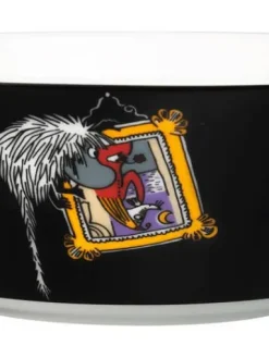 Moomin Astiat|Arabia Muumi Kulho Esi-isä  15 cm musta
