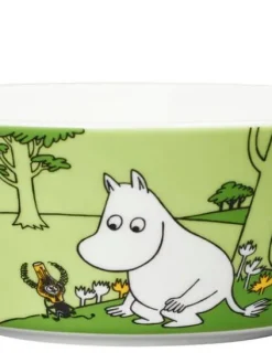 Arabia Muumi Kulho Muumipeikko nurmenvihreä 15 cm>Moomin