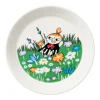 Moomin Astiat|Arabia Muumi lautanen 19 cm Pikku Myy niityllä