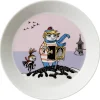 Moomin Astiat|Arabia Muumi Lautanen Tuutikki  19 cm violetti