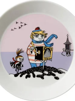 Moomin Astiat|Arabia Muumi Lautanen Tuutikki  19 cm violetti