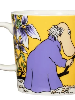 Moomin Astiat|Arabia Muumi muki 0,3l Hemuli keltainen