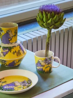 Moomin Astiat|Arabia Muumi muki 0,3l Hemuli keltainen